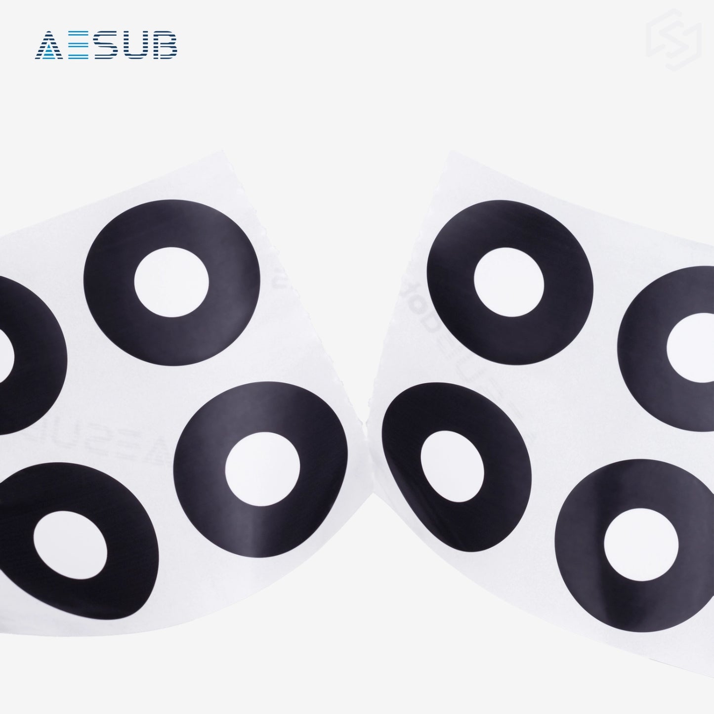 AESUBdots Black and White (Size: 10mm)