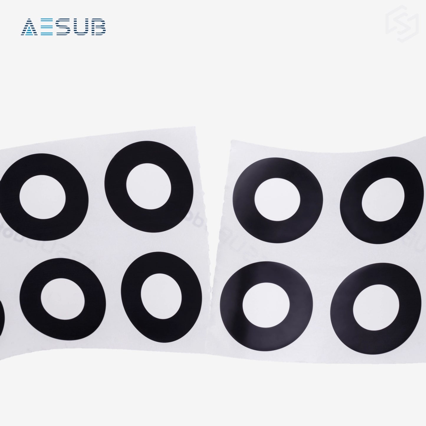 AESUBdots Black and White (Size: 12mm)