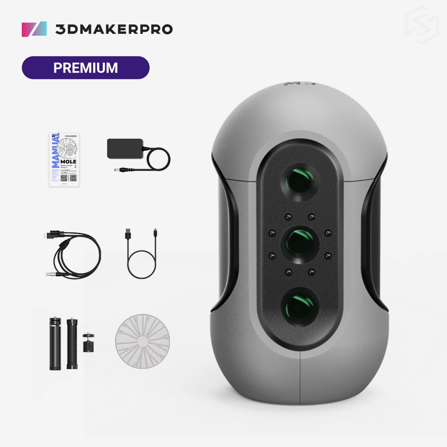 3DMakerpro Mole 3D Scanner