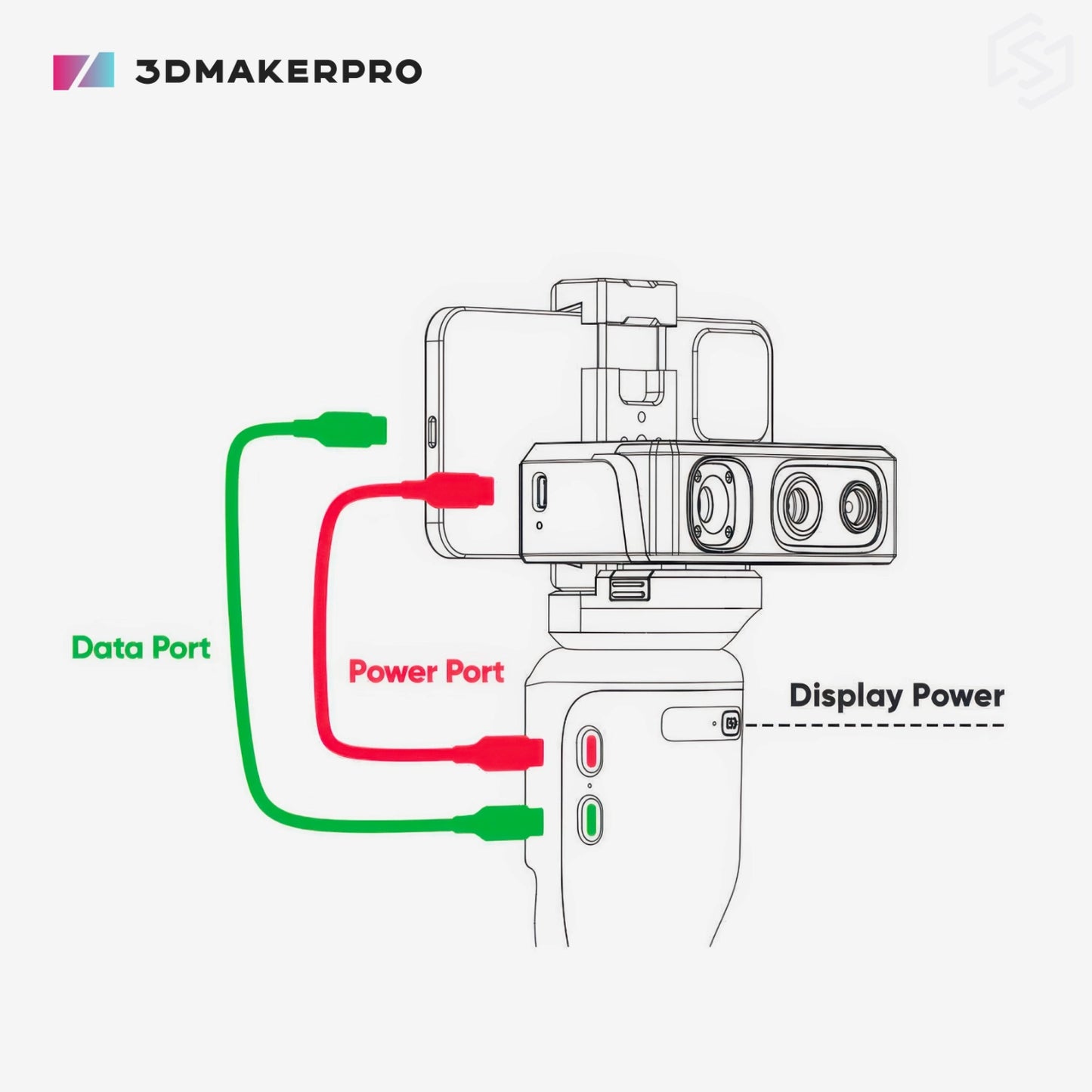 3DMakerpro Smart Grip for Seal / Moose / Fox
