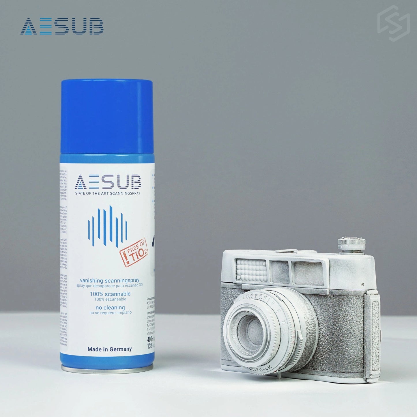 AESUB Blue Aerosol Can