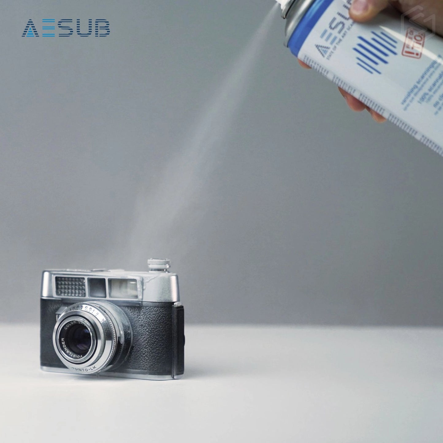 AESUB Blue Aerosol Can