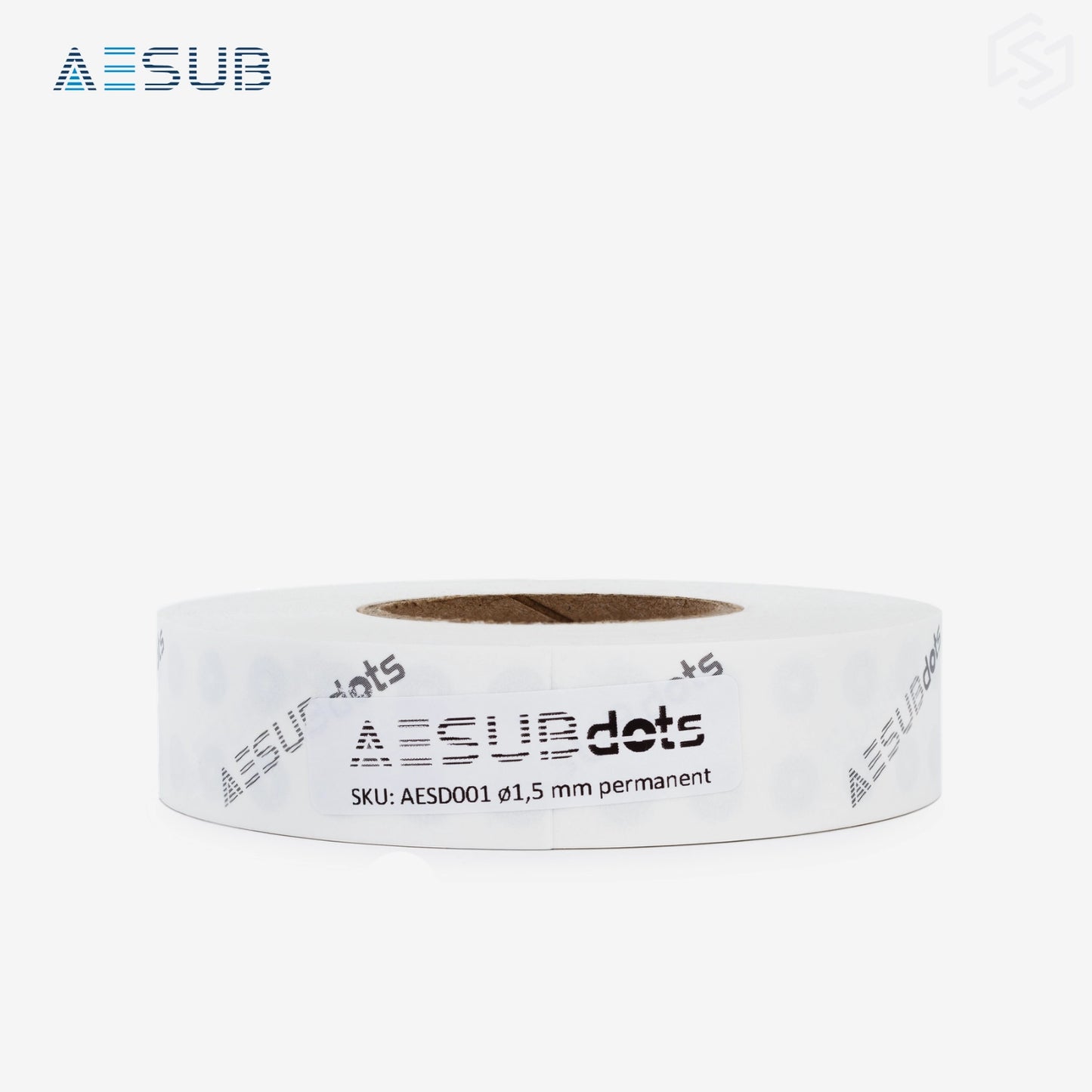 AESUBdots Black and White (Size: 1.5mm)