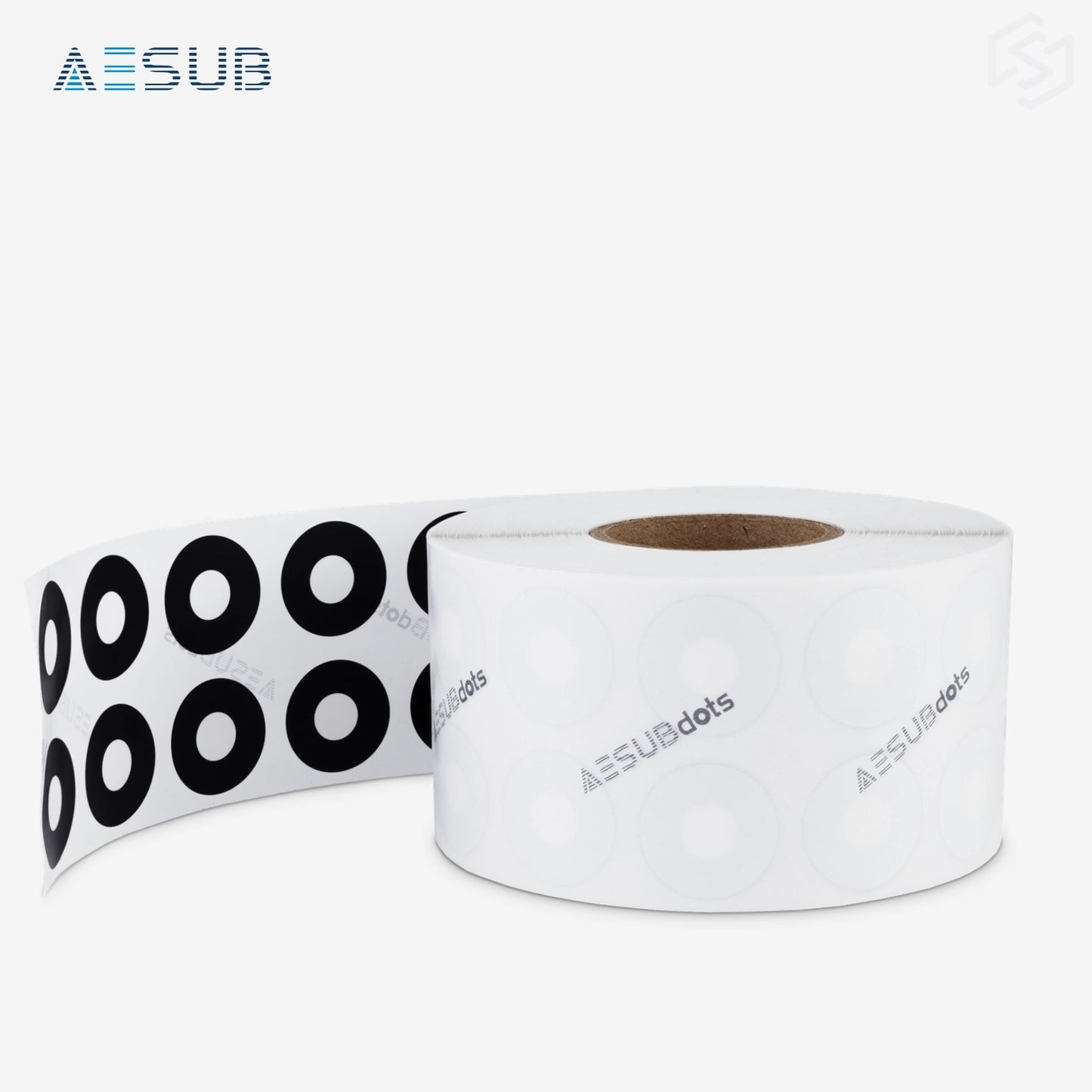 AESUBdots Black and White (Size: 10mm)