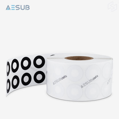 AESUBdots Black and White (Size: 12mm)