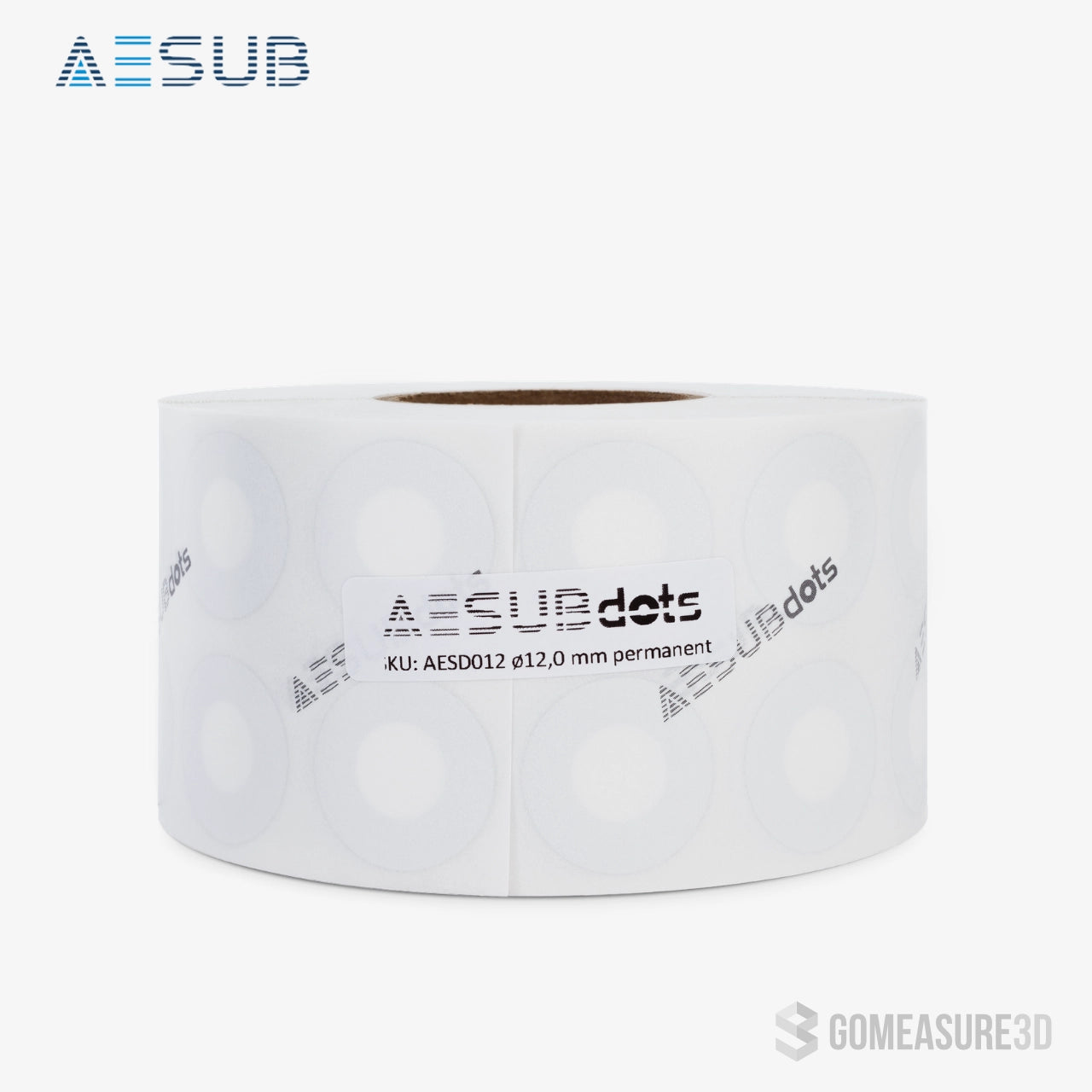 AESUBdots Black and White (Size: 12mm)