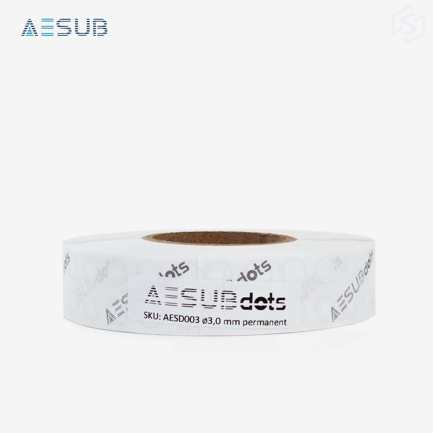 AESUBdots Black and White (Size: 3mm)