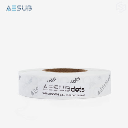 AESUBdots Black and White (Size: 3mm)