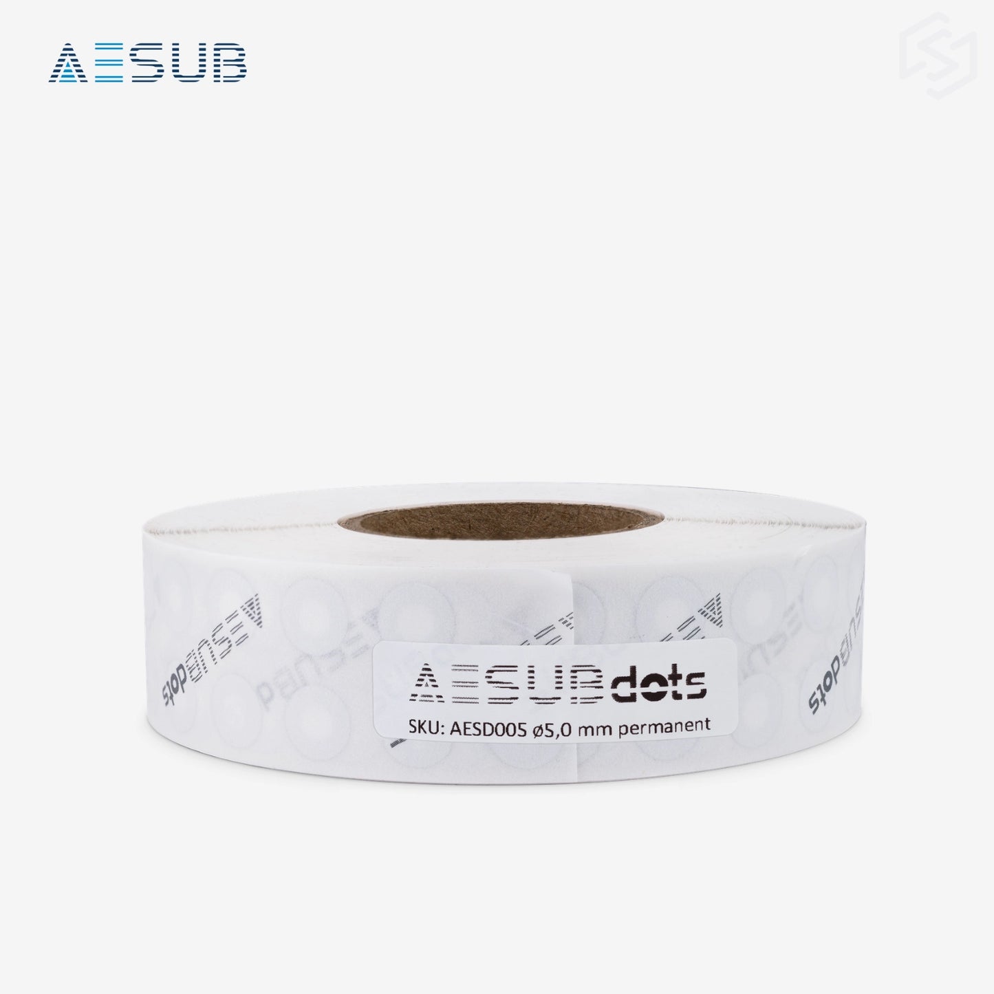 AESUBdots Black and White (Size: 5mm)