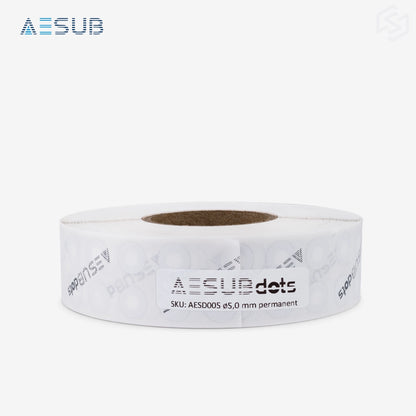 AESUBdots Black and White (Size: 5mm)