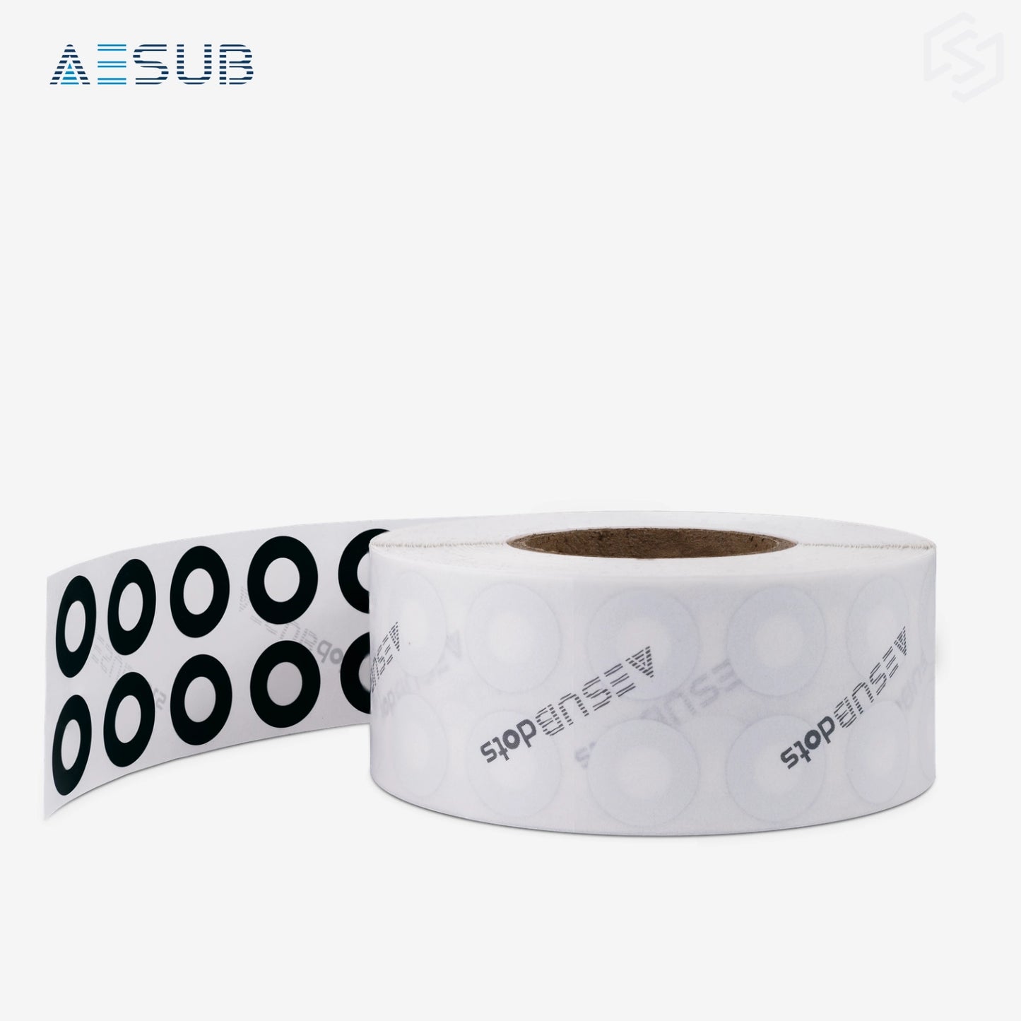 AESUBdots Black and White (Size: 8mm)