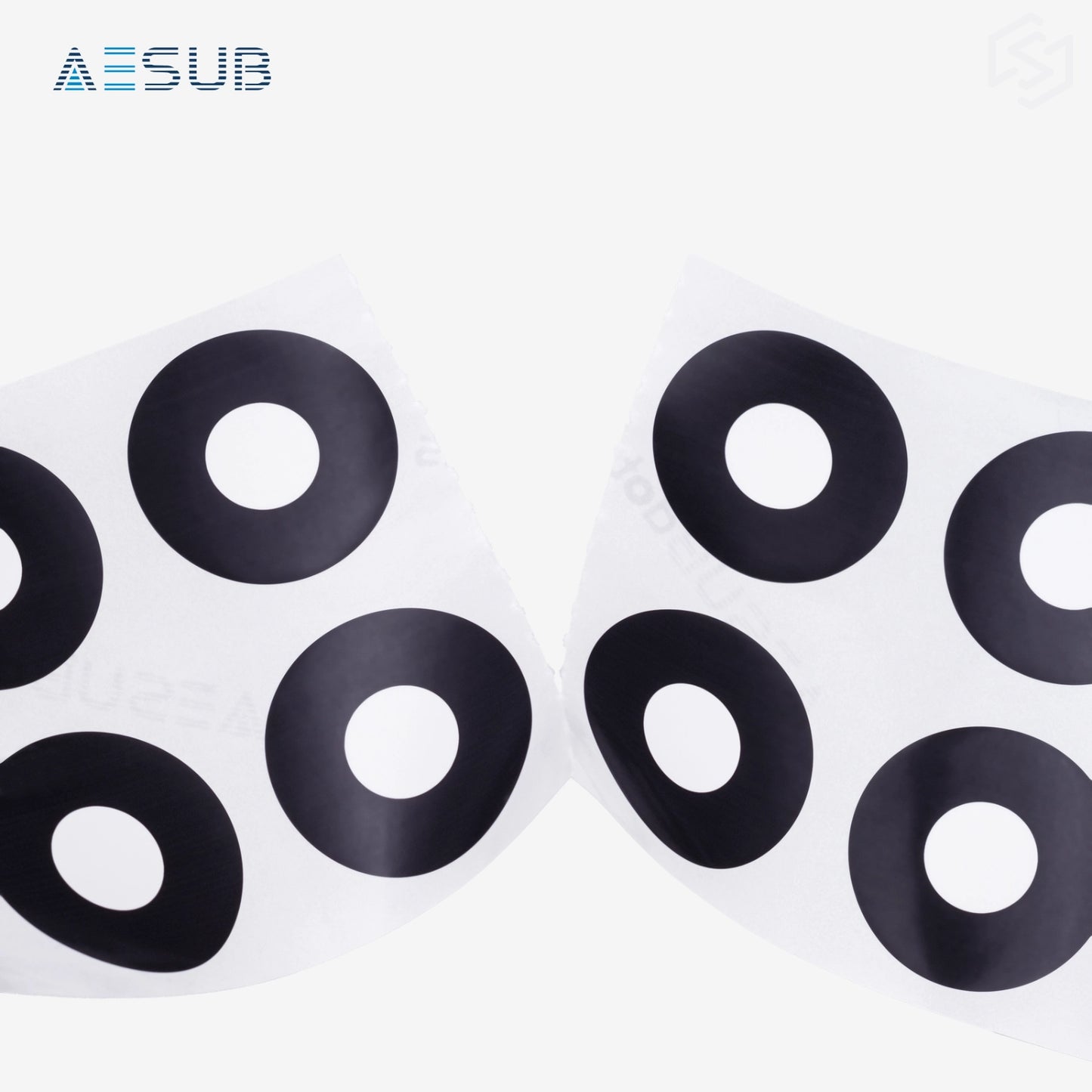 AESUBdots Black and White (Size: 8mm)