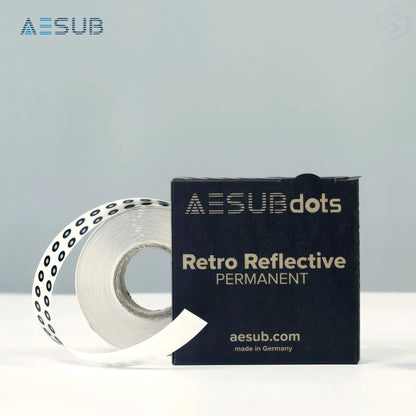 AESUBdots Retro-Reflective PERMANENT (Size: 3mm)