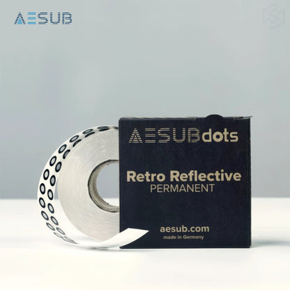 AESUBdots Retro-Reflective PERMANENT (Size: 6mm)