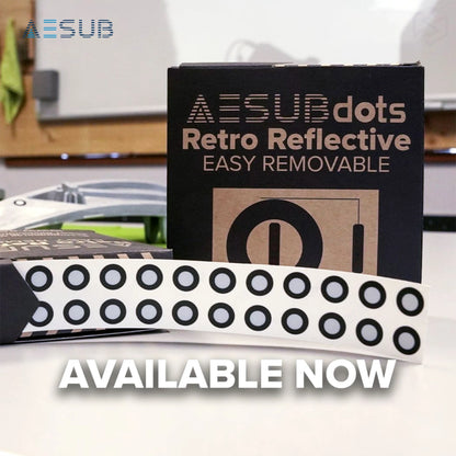 AESUBdots Retro-Reflective EASY REMOVABLE (Size: 3mm)