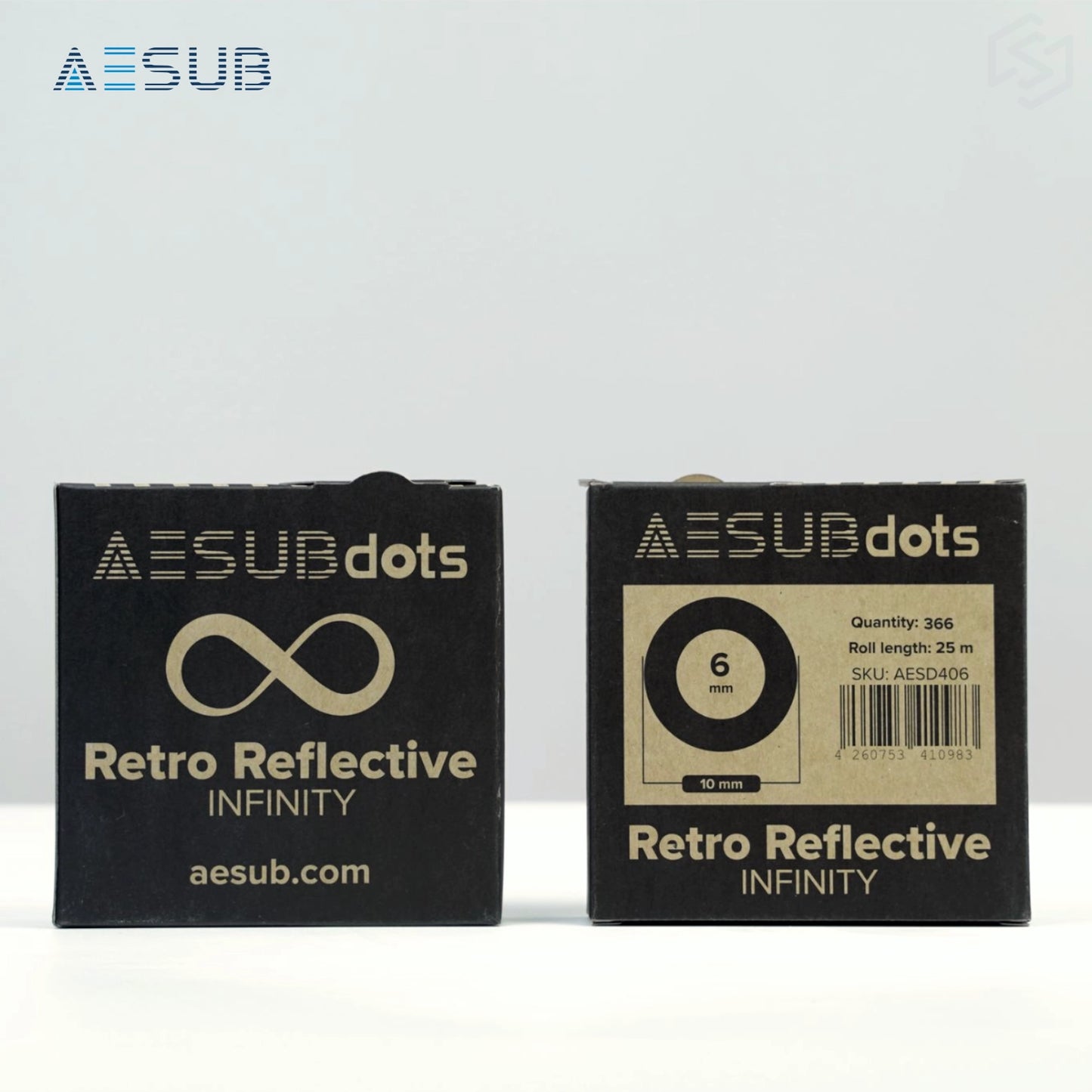 AESUBdots Retro-Reflective INFINITY (Size: 6mm)