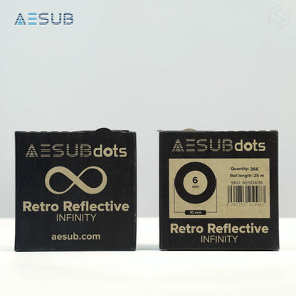 AESUBdots Retro-Reflective INFINITY (Size: 6mm)